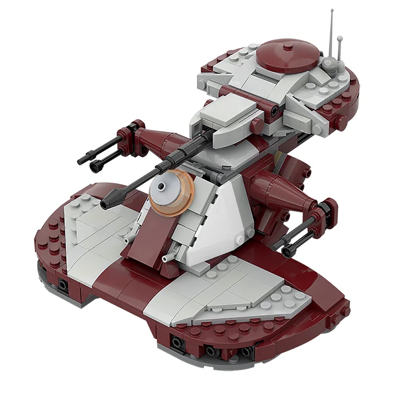 MOC 359 шт. 75283 литейная модификация звезда космический кирпич серия бронированный