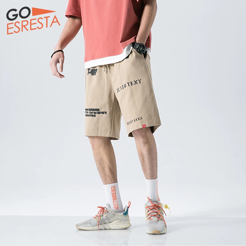 

Goesresta 2020 Summer New Men's Multicolor Shorts Wild Casual Sports Jogging Cotton Large Size M-5XL Simple Fashion Pants Men