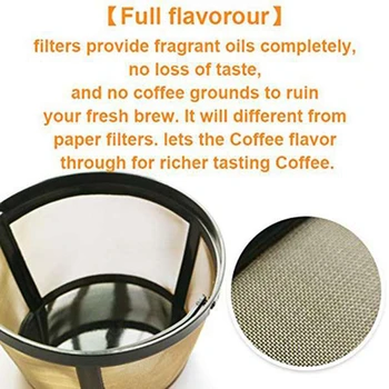 

Reusable 3 Cup Basket for Mr. Coffee Replacement Coffee Filter - for Mr. Coffee Permanent Coffee Filter for Mr. Coffee Maker and