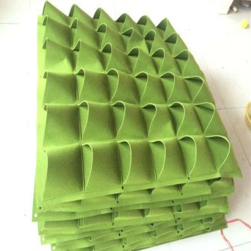 wall seedling Grow Bags pocket vertical garden Planting Hanging home tools fabric seedsplants Vegetable jardin growing pots