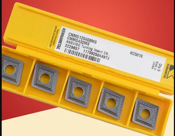 

10PCS KENNAMETAL CARBIDE INSERT CNMG120408MS KC5010