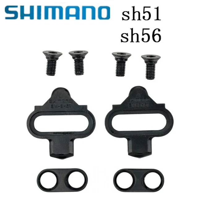SPD SM SH51 SH56 Shimano Cleats пара одиночный релиз/мульти релиз шипы для педалей w/Cleat гайки