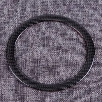 

CITALL Car Carbon Fiber Steering Wheel Ring Cover Trim Sticker Fit For BMW Mini Cooper R55 R56 R60 2007-2010 2011 2012 2013