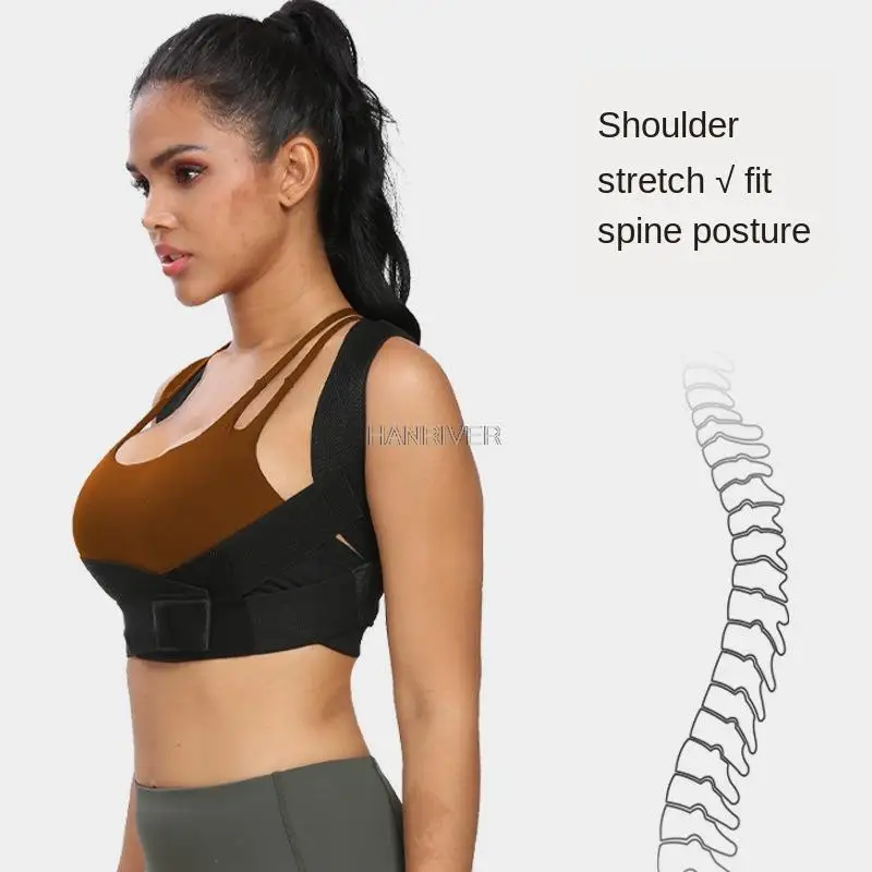 Kyphotone Men's and Women's Back Sitting Posture Correction Belt Breathable Adjustable Posture Body Orthosis