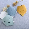3 Pieces Baby Bandana Bibs Cotton Triangle Unisex Boy Girl Cartoon Slabbetjes Kids Feeding Drool Apron Saliva Towel 3