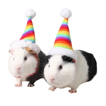 

Christmas Pet Dogs Cat Hat Halloween Pet Dog Cat Accessories Flying Squirrel Rainbow Christmas Hat Pet Cosplay Spider Hats