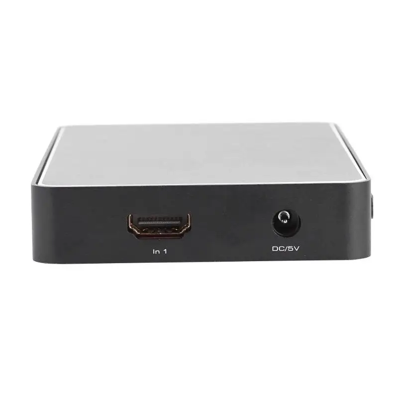 Прочный HDMI переключатель концентратор многофункциональный 4K x 2K 6x1 HDMI сплиттер Switcher w/пульт дистанционного управления SPDIF+ 3,5 мм аудио экстрактор