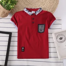 Поло детская рубашка одежда для мальчиков детская одежда детская футболка экспорт