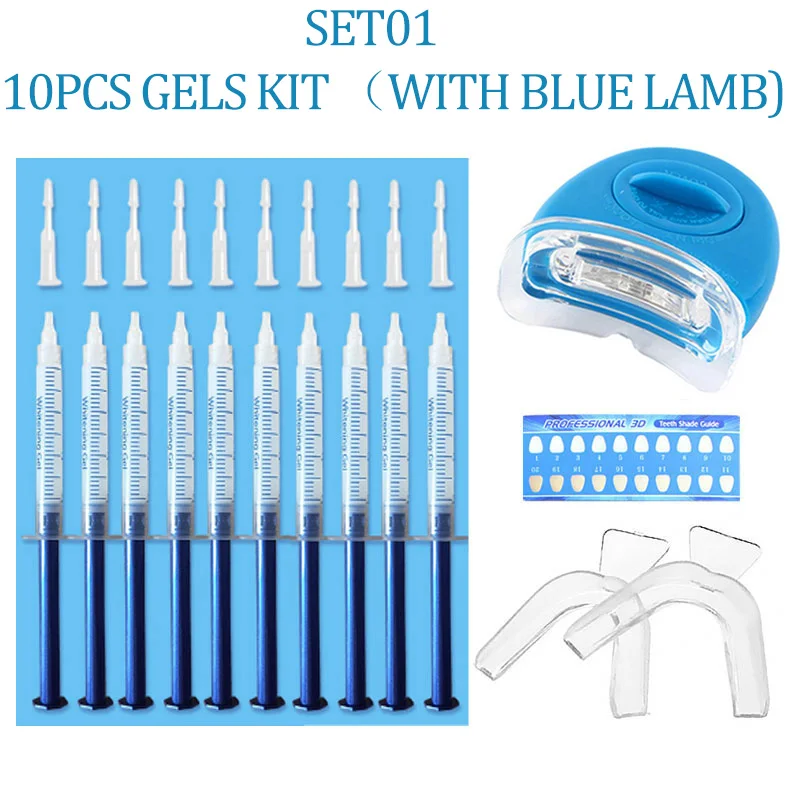 Generic Teeth Whitening Kit Bleaching System Bright White Smile Kit