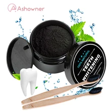 

ASHOWNER Charcoal Teeth Whitening Oral Care Charcoal Powder Natural Activated Charcoal Teeth Whitener Powder Oral Hygiene Clean