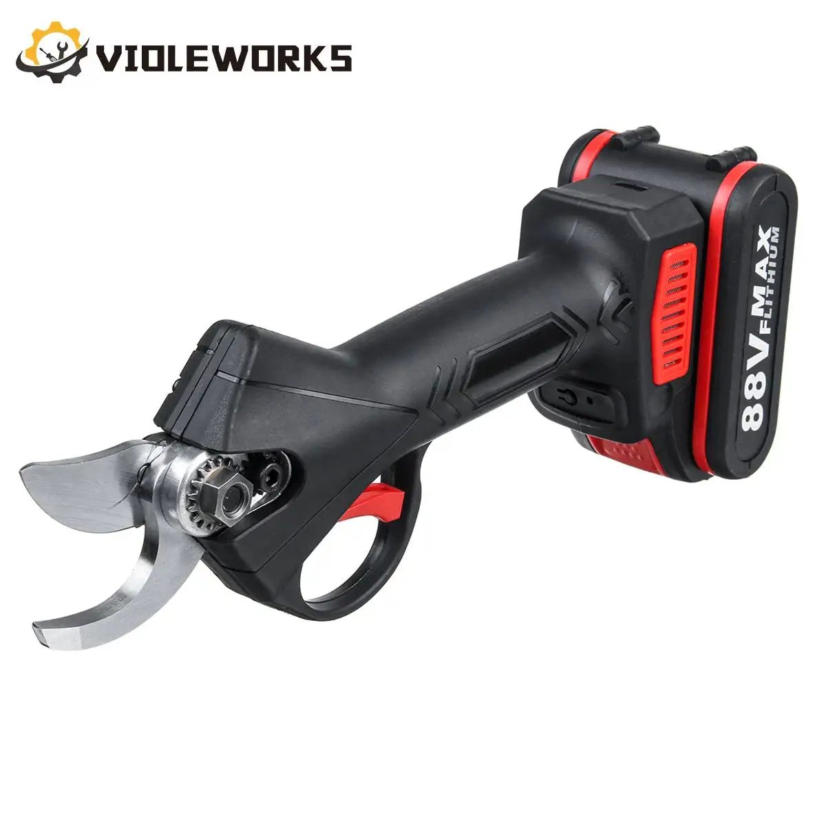 88vf Electric Pruning Shears Cordless Secateur Rechargeable Pruning