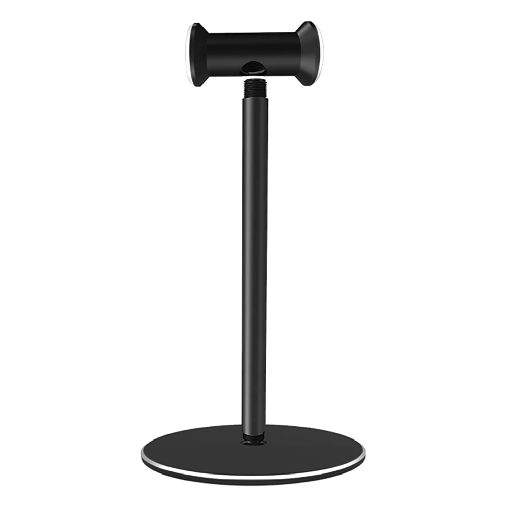 Aluminum Alloy Metal Headphones Holder Stand Detachable Stable Bracket Silicone Pad for Wired Wireless Gaming Headsets