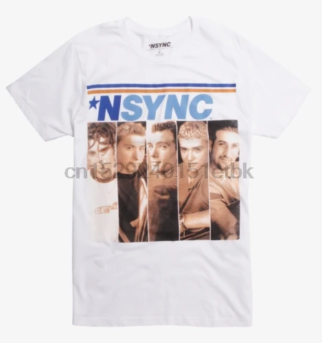 Новинка Оригинальный чехол для альбома NSYNC футболка с изображением Джастина