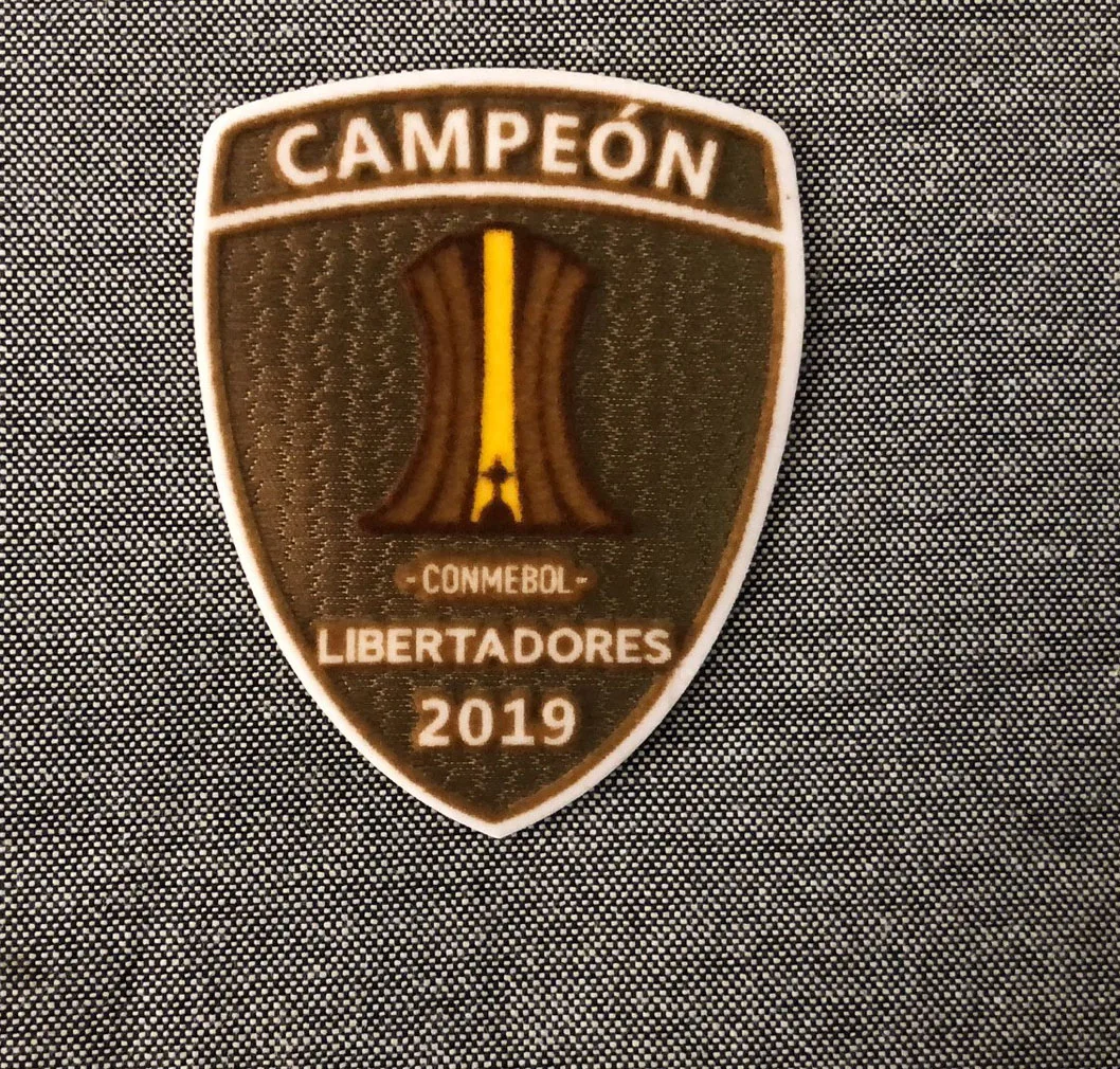 Фламенго Campeon патч чемпионов Conmebol Libertadores значок передачи тепла - Цвет: 5pcs one lot