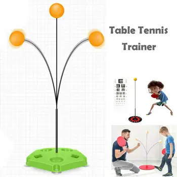 

New 2020 Table Tennis Ping Pong Training Robot Fixed Rapid Rebound Trainer Equipment Cat Toys