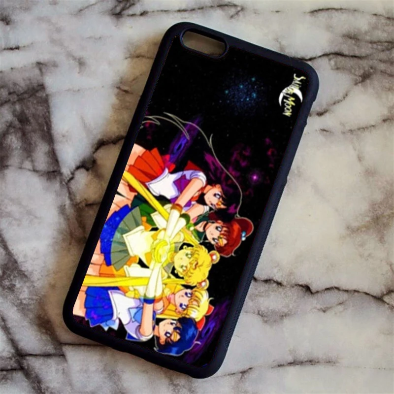 KETAOTAO Sailor Moon Principessa& Sailor Scouts чехол для телефона s для samsung S3 4 5 6 7 8 9 PLUS Note чехол Мягкий ТПУ резиновый силиконовый - Цвет: Зеленый