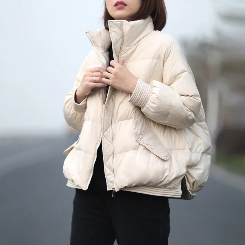 2020 Schinteon Korean Style Women Down Jacket