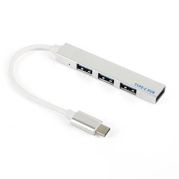 

Newly USB Hub 3.0 USB Splitter Multi USB 2.0 Hub Multiple 4Port Hab Splitters With Power Adapter Computer Accessories Hub For PC