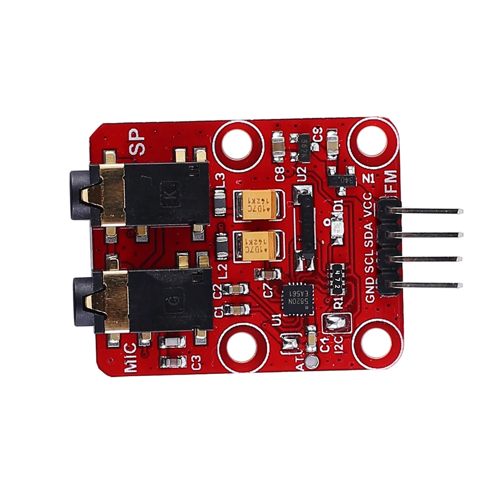 RDA5820N FM модуляция частоты трансивер модуль 76-108,0 МГц FM вещательный передатчик приемник