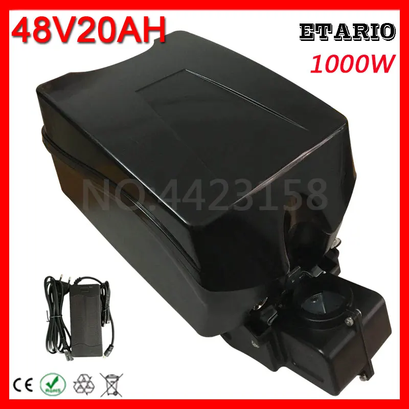 48V 20Ah батарея для электрического велосипеда 48 Вольт 1000W 750W 500W электровелосипеда