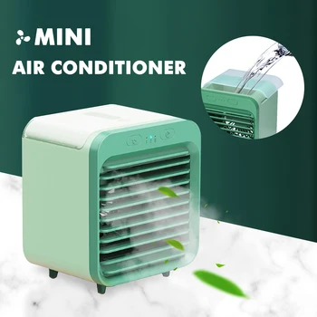

Mini Portable Air Conditioner Humidifier with Water Tank Air Cooler USB 3 Speeds Cooling Fan Air Conditioning for Home Office 5V