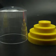 Легко для ногтей 48 отверстий выставочный стенд дисплей держатель для маникюра контейнер ящик для хранения, маникюр инструменты для маникюра