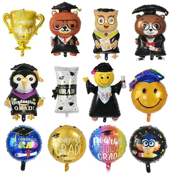 

Graduation Balloons Graduation Party Decorations Congrats Bowler trophy Graduation Balloons Backdrop Class Of 2020