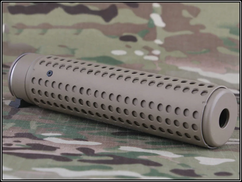 Большой дракон KAC стиль QD глушитель с QD Flash Hider 14 мм ccw