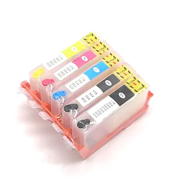 

refillable ink cartridges FOR HP 564 with Auto reset chip 5 SLOT 5 COLOR printer parts