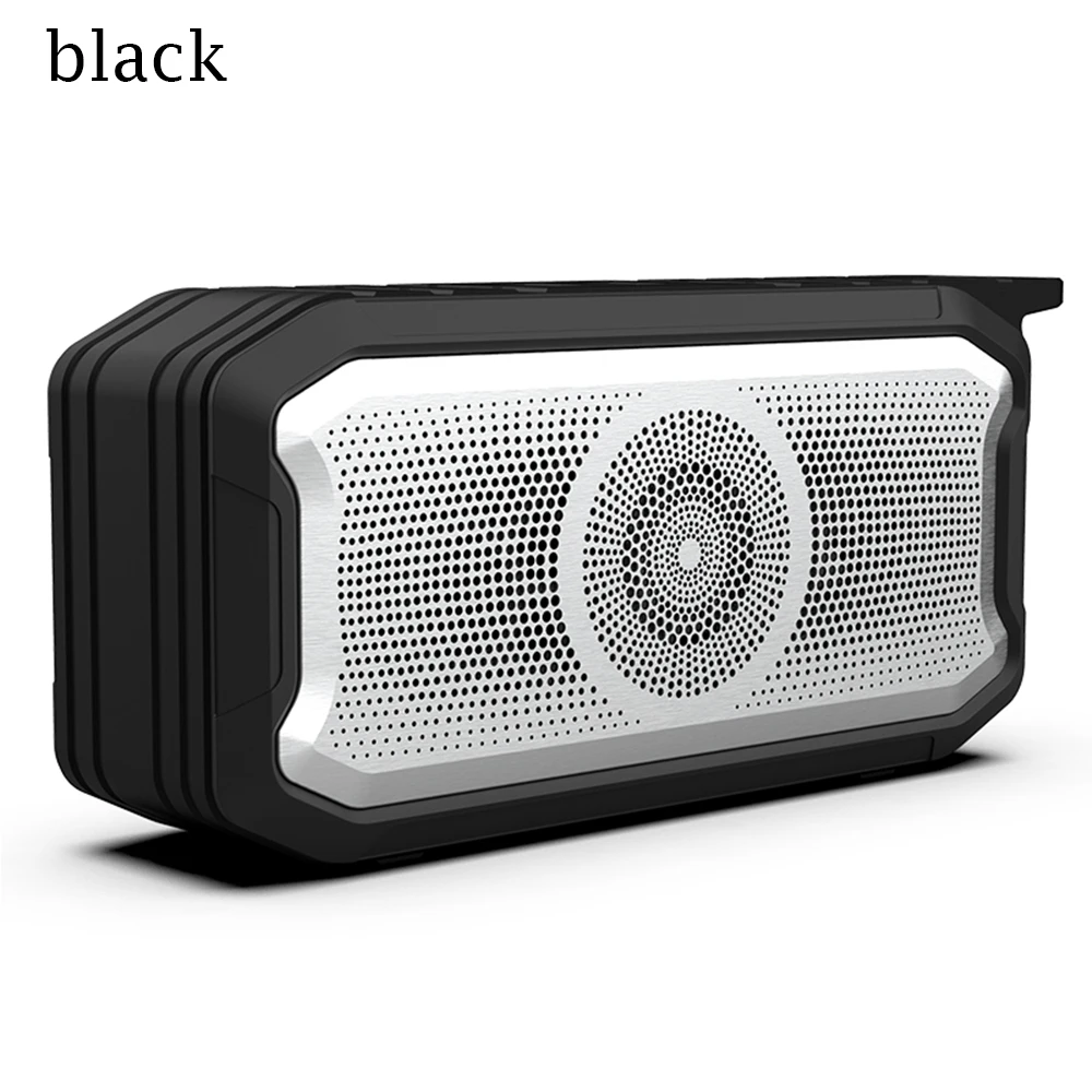 Черный X3 Bluetooth Динамик Беспроводной открытый Портативный Динамик лучше бас 24 часов проигрывания во время езды на 5,0 Беспроводной Водонепроницаемый Bluetooth Динамик - Цвет: Черный