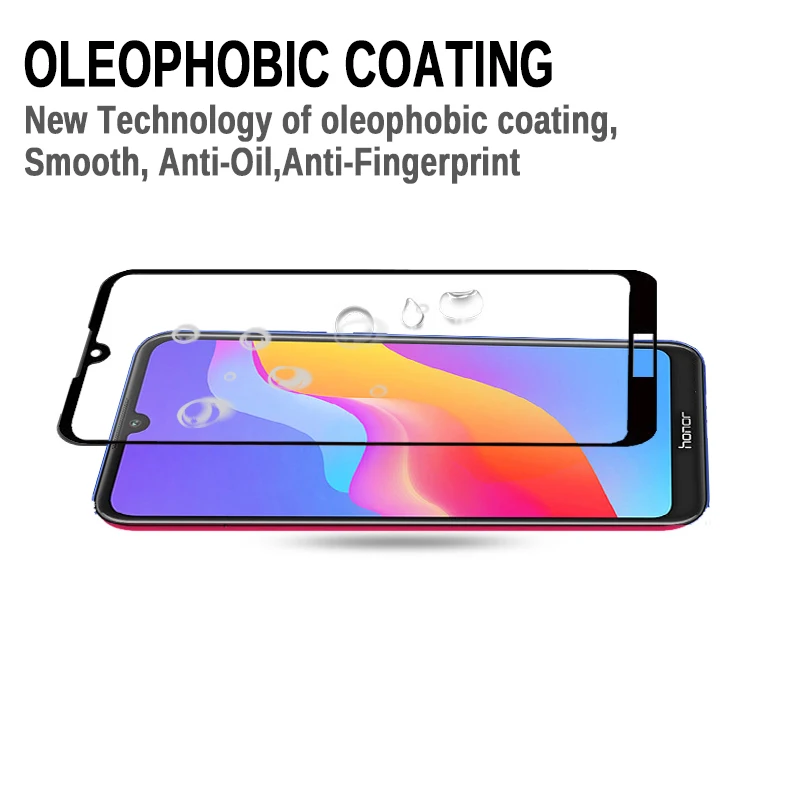 Protective Glass on For Huawei Honor 10 20 Lite V10 V20 8X 8C 8A 8S Honor 20i 9i 10i V20 Tempered Screen Protector Glass Film