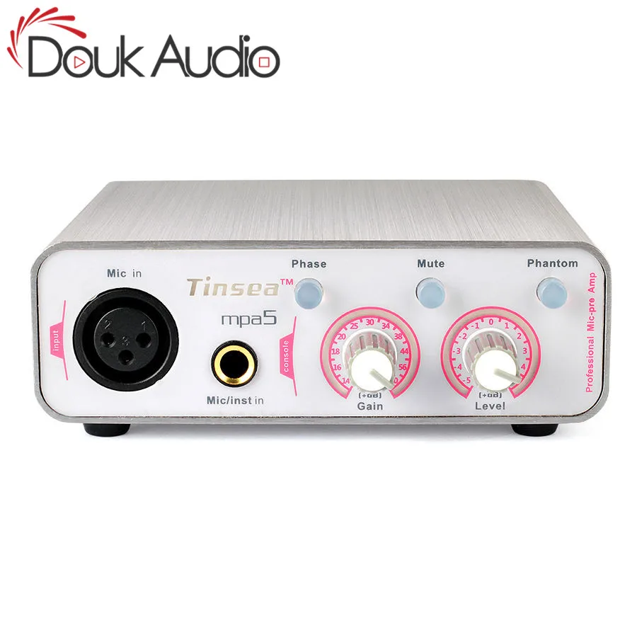 Douk аудио HiFi микрофон Профессиональный предусилитель Музыкальный Микрофон