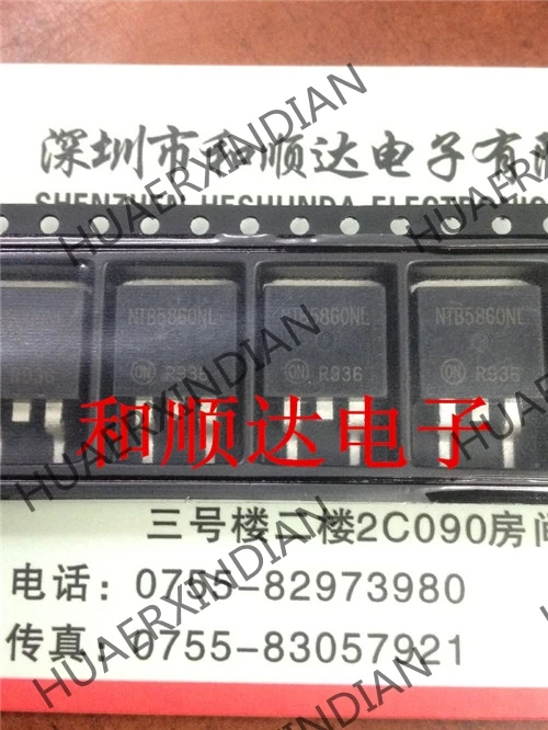 10 шт./лот NTB5860NL TO-263