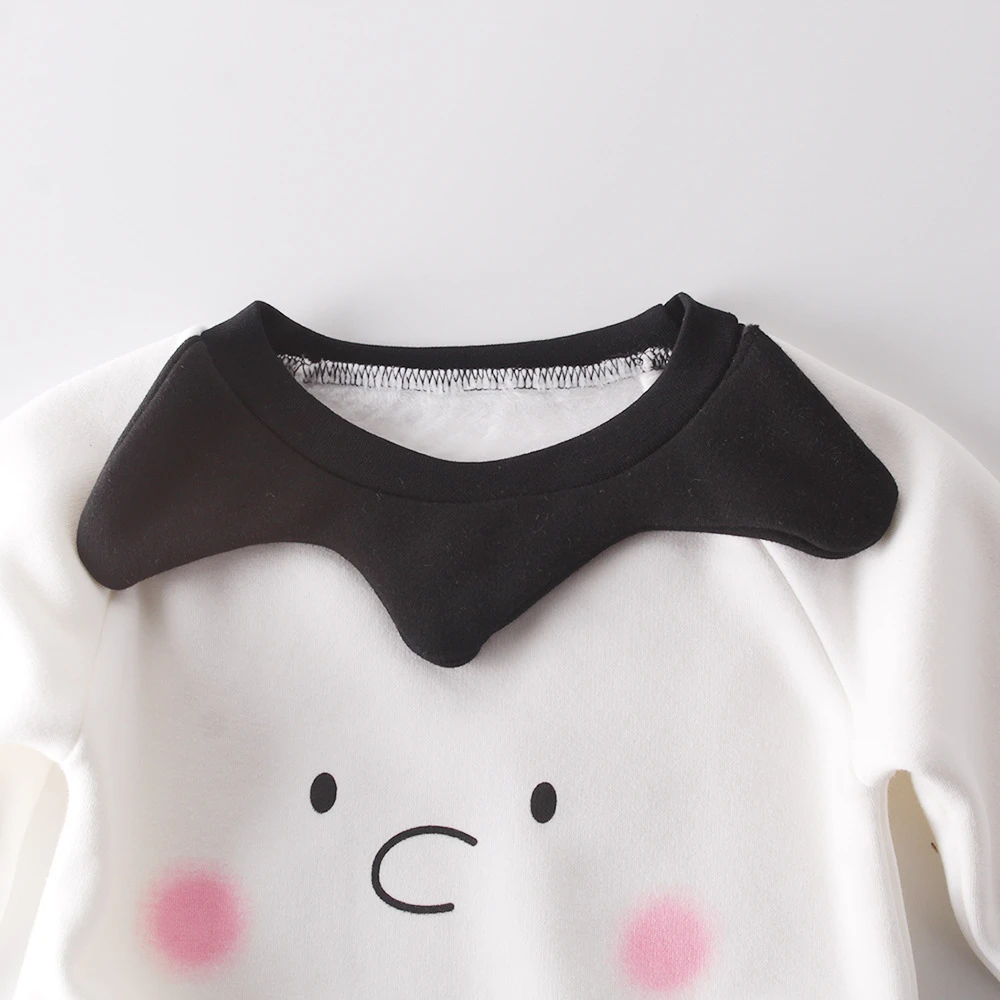 Koodykids/осенне-зимние боди для маленьких девочек; бархатный комбинезон с длинными рукавами; хлопковые модные зимние комбинезоны для маленьких девочек и мальчиков от 0 до 2 лет