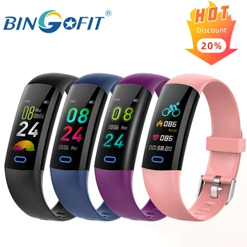 

BingoFit FT903HR Kids Smart Band Fitness Tracker Heart Rate Bluetooth Smart Bracelet IP67 With Call Reminder For IOS Android