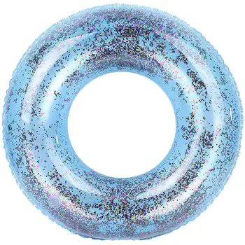 

1pc Transparent Swimming Ring Swimming Ring Sequin Water Underarm Ring for Children Man Woman Adults