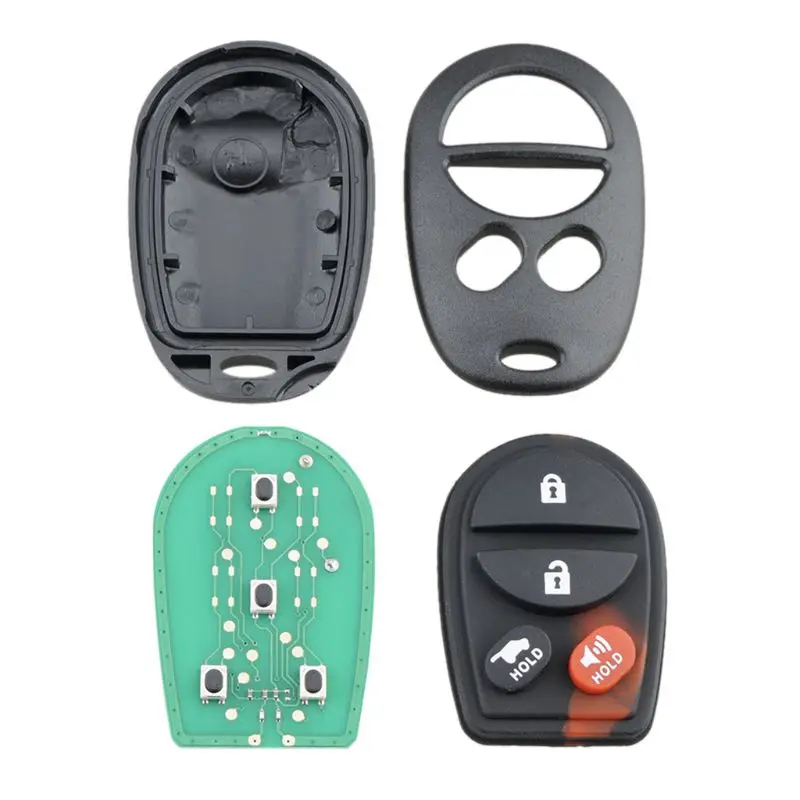 4 кнопки бесключевого входа дистанционный ключ-брелок от машины для Toyota Avalon Solara 2005 2006