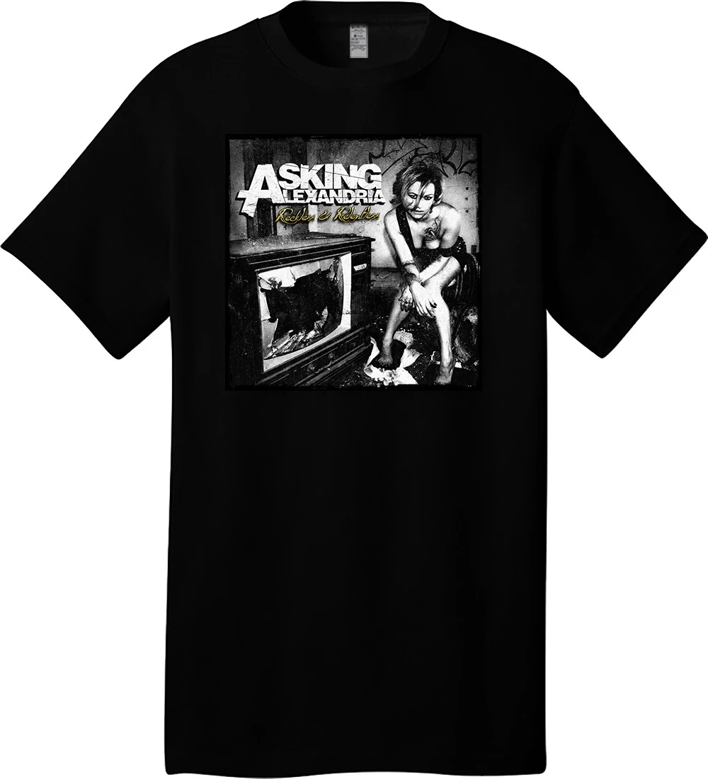 asking alexandria - Reckless Relentless yellow 2 New T Shirt |