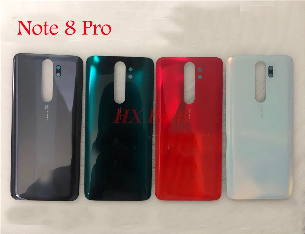 Для Xiaomi Redmi note 8 чехол-накладка на заднюю панель батарейного отсека стеклянная