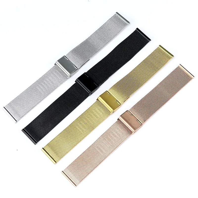 Watchband 20mm 22mm Universal Milanese Quick Release Watch