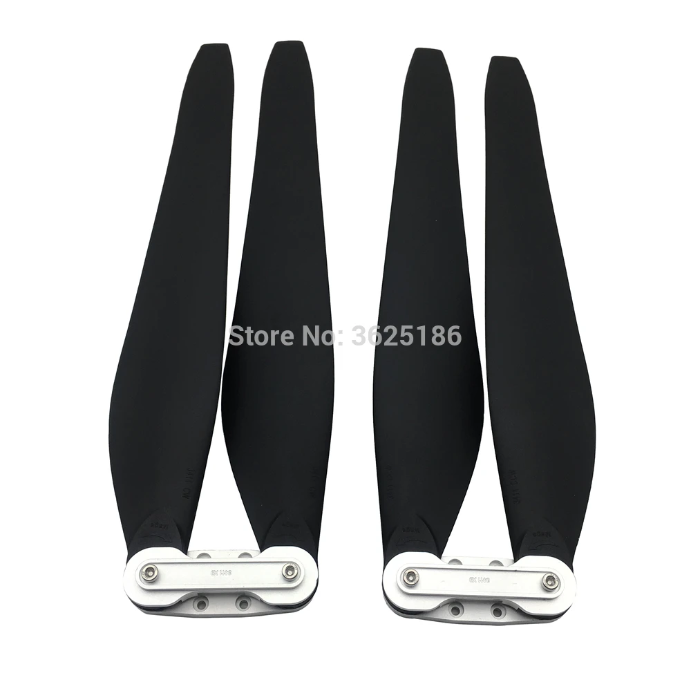 

FOC folding Carbon fiber plastics 3411 CW CCW propeller for hobby wing X9 power system motor for agricultural drone