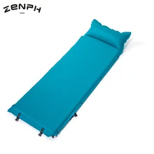 Zenph открытый один надувной матрас сверхлегкий спальные подушечки надувные матрасы Кемпинг Туризм спальный коврик с подушкой