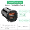 Baseus USB Car Charger Quick Charge 4.0 3.0 QC4.0 QC3.0 QC SCP 5A Type C 30W Fast Car USB Charger For iPhone Xiaomi Mobile Phone ► Photo 3/6