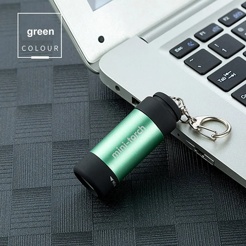 Карманный водонепроницаемый USB мини флэш-светильник s ручной светодиодный светильник супер яркий Карманный рабочий светильник для аварийного кемпинга