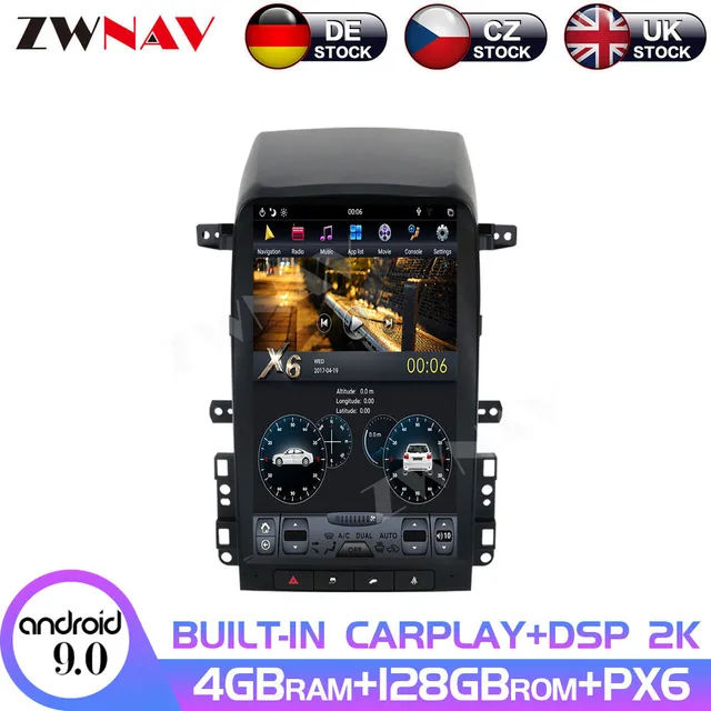 $US $679.50 Andriod 9 128GB For Chevrolet Captiva 2006-2012 Tesla Style Car GPS Navigation Auto Radio Headunit Multimedia Player Carplay DSP