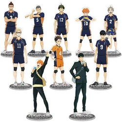 Haikyuu – Anime 21CM!! Support de bureau en acrylique, figurines de volley ball pour adolescents, support d'assiette, modèle de décoration, cadeau 