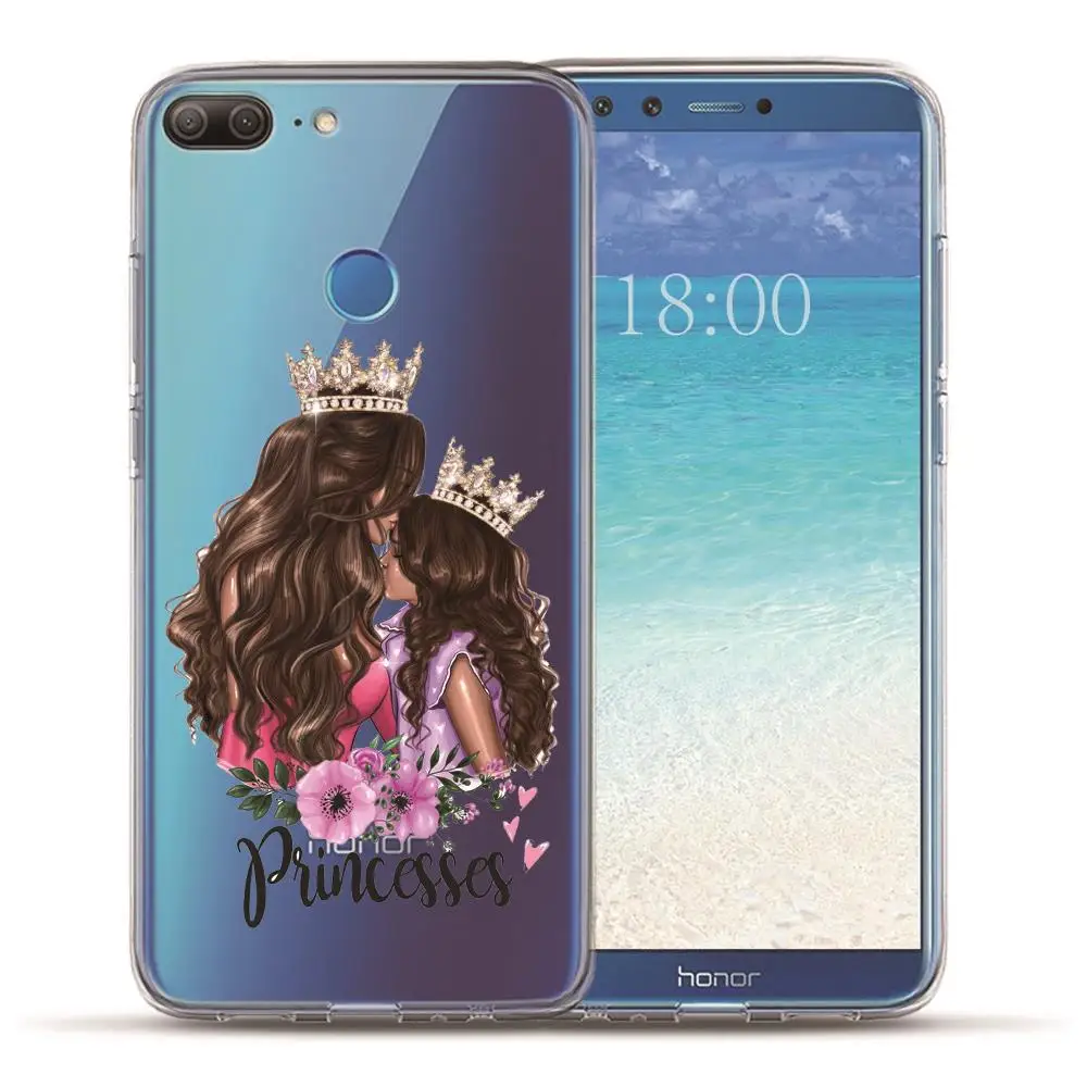 Модный чехол для телефона для мамы и папы для Huawei Honor 9 9 Lite 9i 9X 9X Pro 10 10i 10lite 20 20 lite Funda Etui - Цвет: 6124