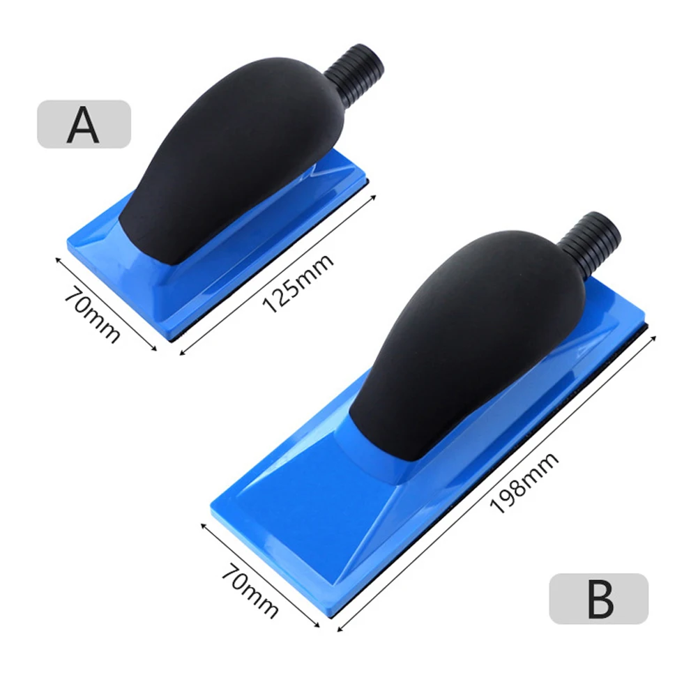 Dustless Grinder Vacuum Hand Push Plate Grinding Plate Sheet Wood Polishing Building Cleaning Spray Paint Home Tools New S26