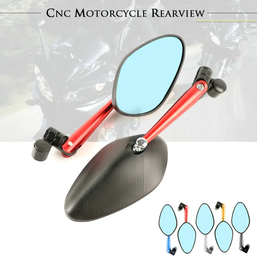 Мотоциклетное зеркало Moto Accessoire БАР КОНЕЦ ЗАДНЕГО вида боковые зеркала мотоцикл для SUZUKI GSXS1000/750 B-KING GSR750 600