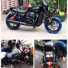 Мотоциклетная задняя стока багажная стойка пассажирская спинка для Harley Edelson street rod 750